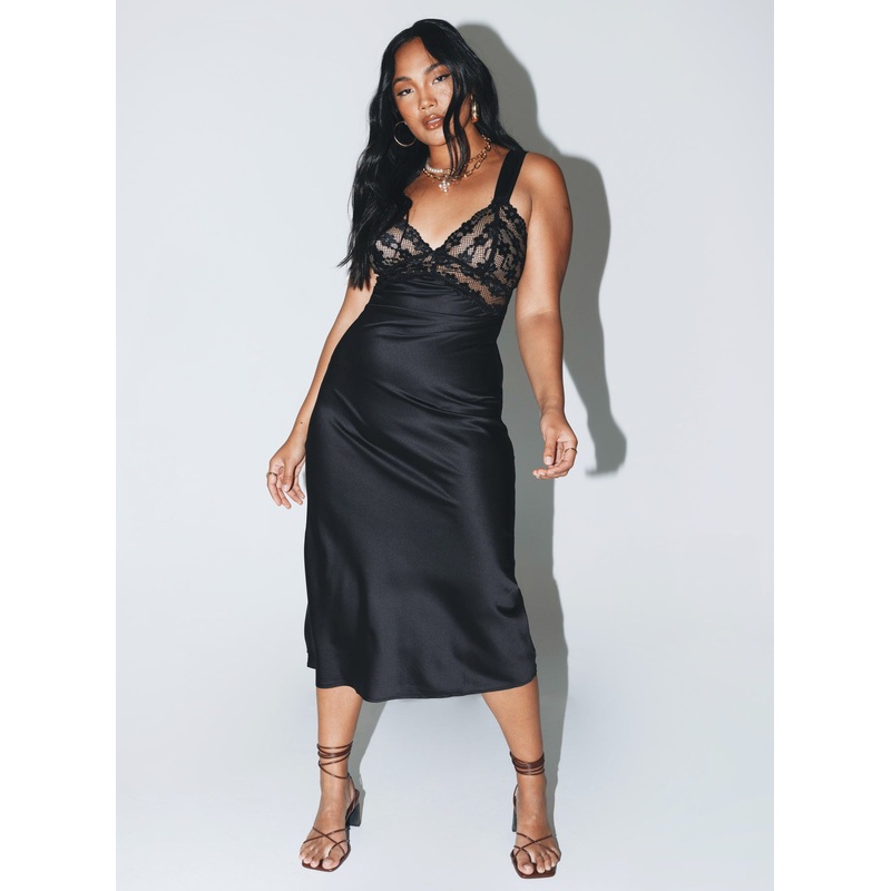 Bel Air Midi Dress Black