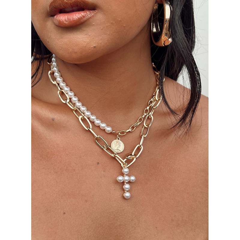 Callio Necklace Gold
