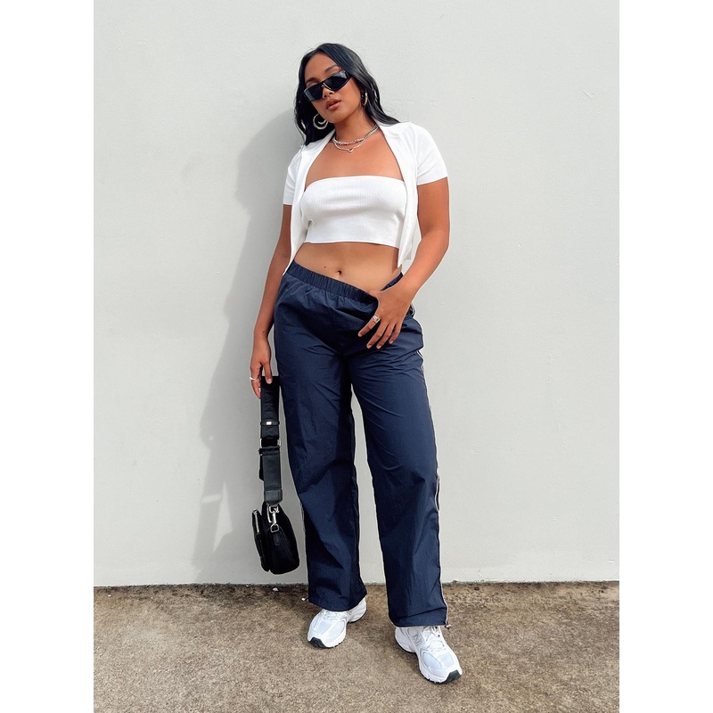 Downtown Parachute Pants Navy