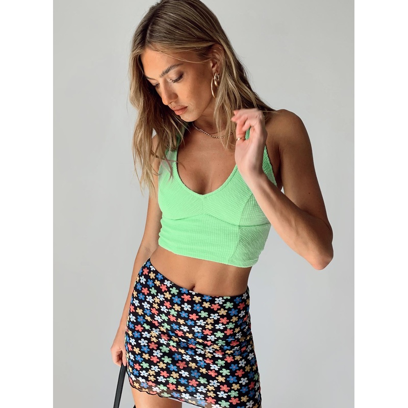 Frances Top Green