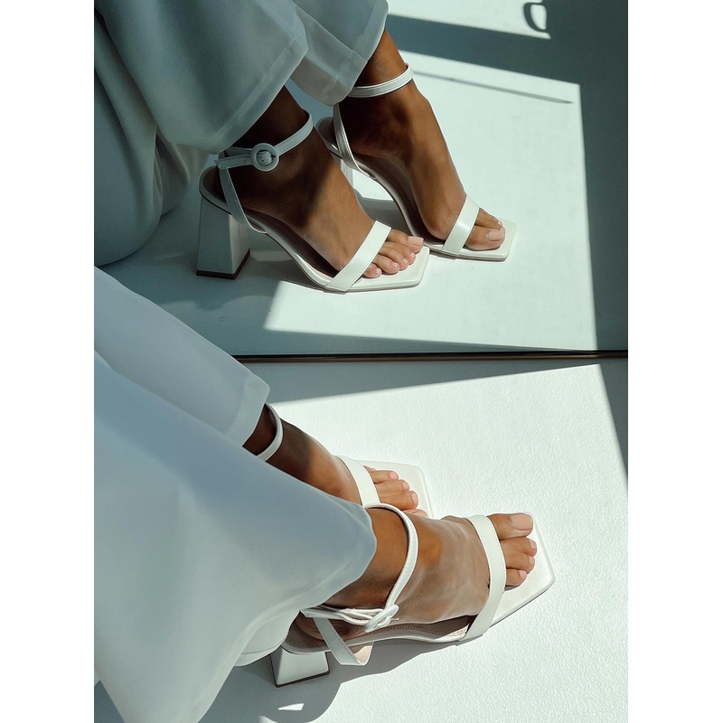 Nevada Heels White