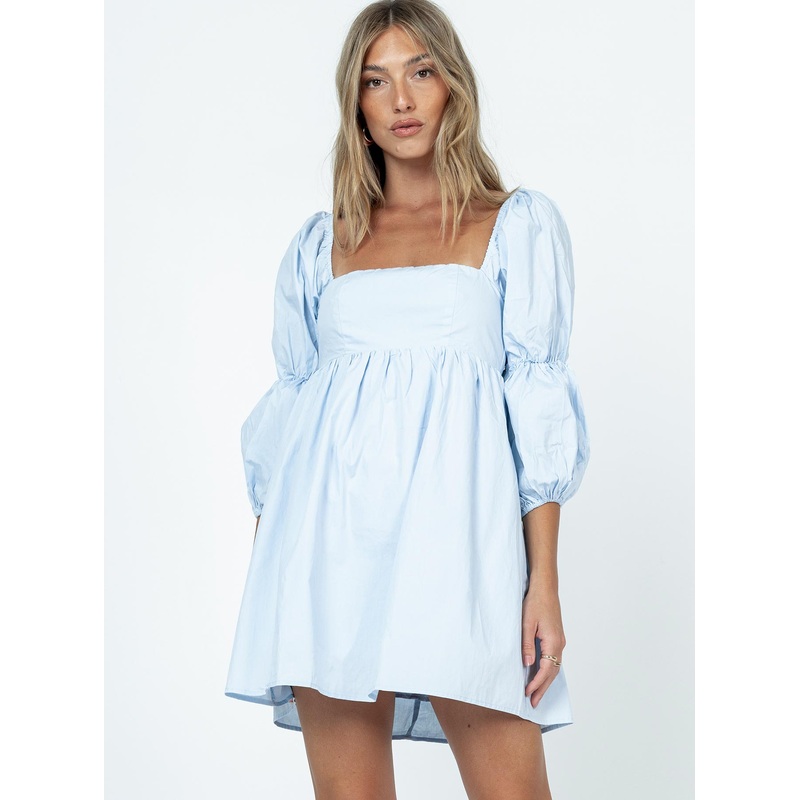 Noha Mini Dress Blue