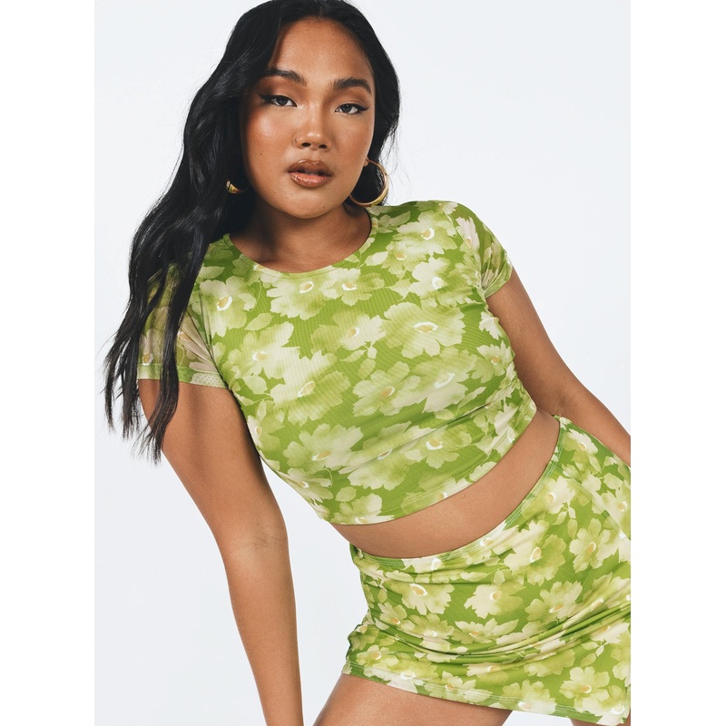 Piama Top Green