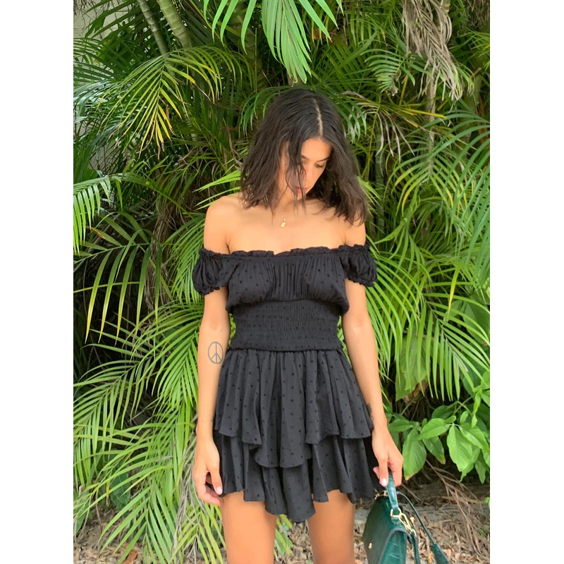 The Love Galore Romper Black