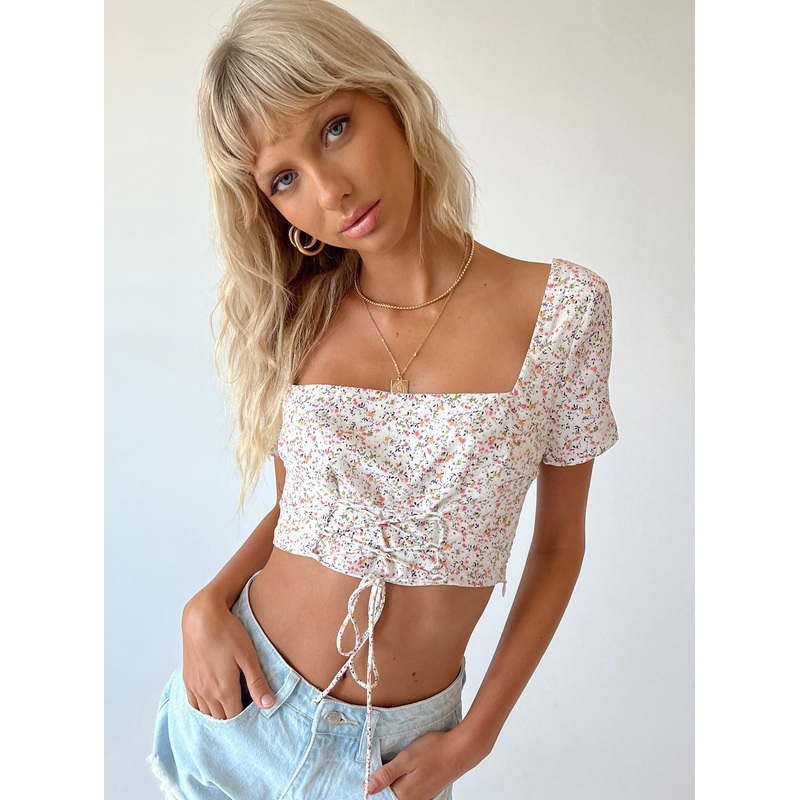 Botanic Road Top Floral