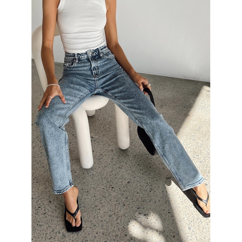 Calabasas Straight Leg Jeans Denim