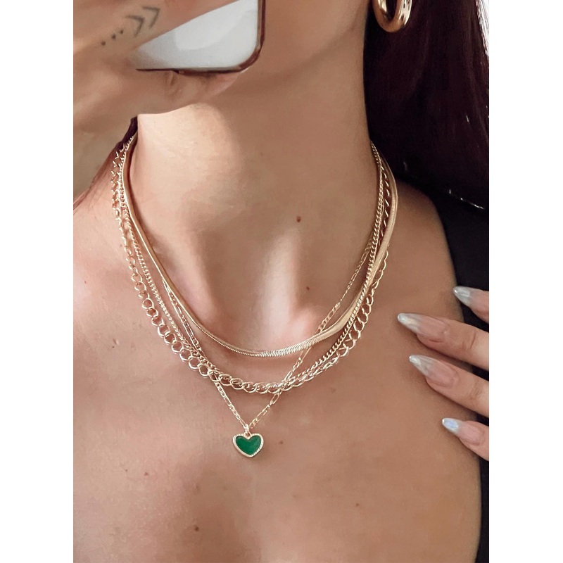 DeLuca Chain Necklace Gold