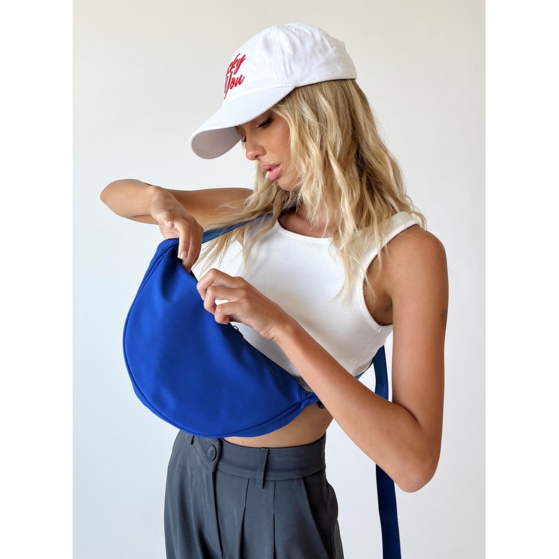 Fairbank Nylon Crossbody Bag Blue