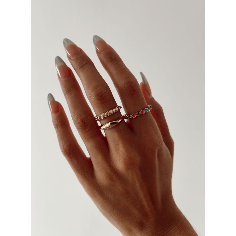 Roulette Ring Pack Gold