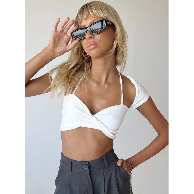 Tyra Top White