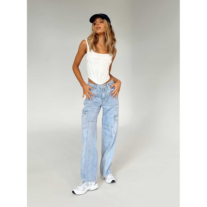 Vincent Cargo Jean Denim