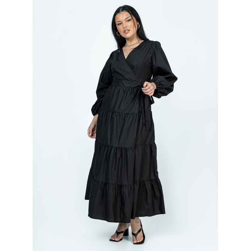 Helima Maxi Dress Black