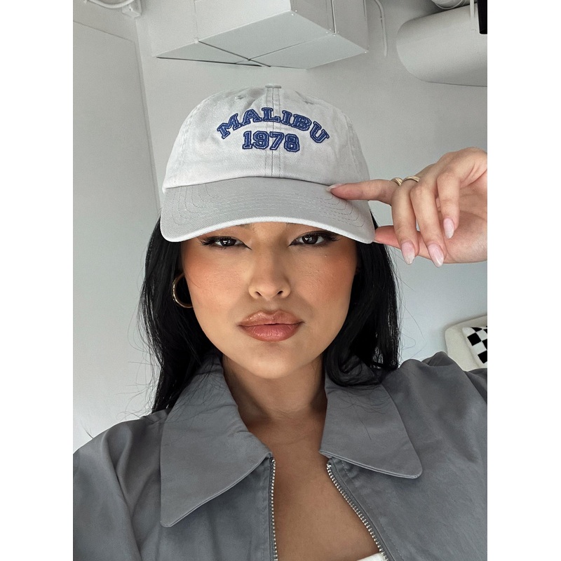 Malibu 1978 Dad Cap Grey