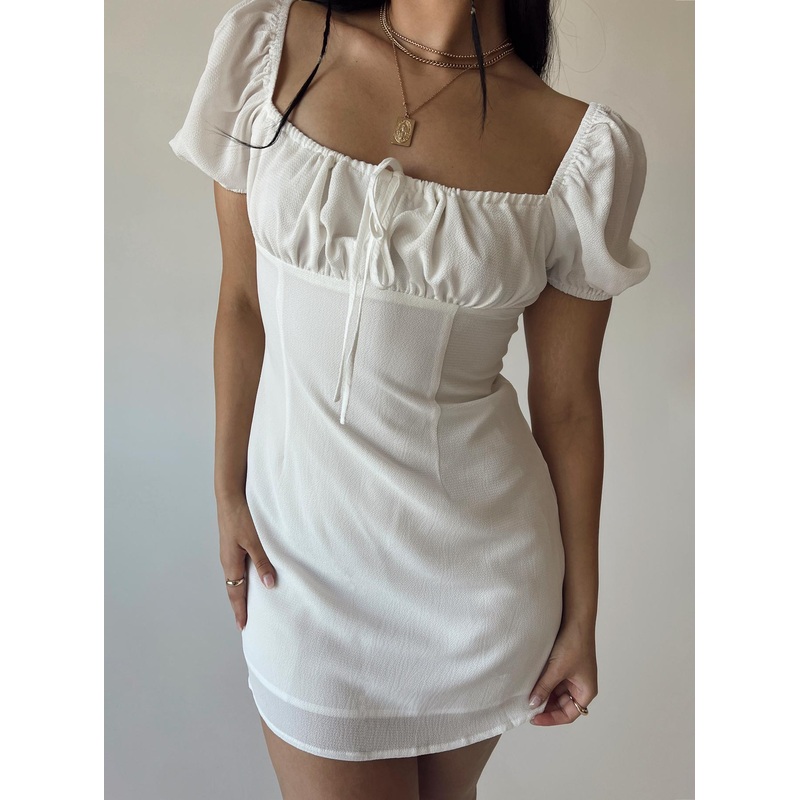 Snowdrop Mini Dress White