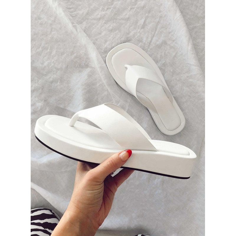 Tampa Sandals White