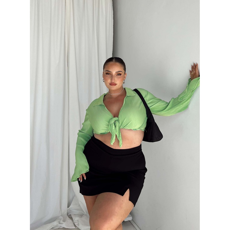 Venga Long Sleeve Top Green Curve