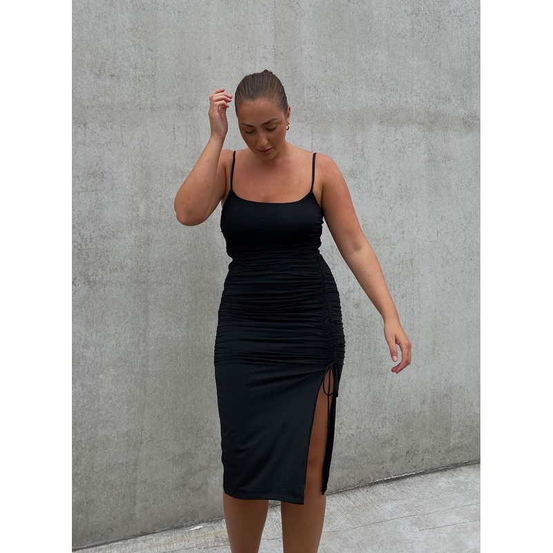 Adalee Midi Dress Black