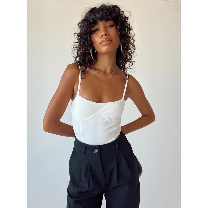 Allred Bodysuit White