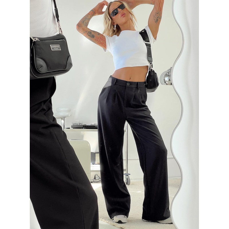 Archer Pants Black Tall