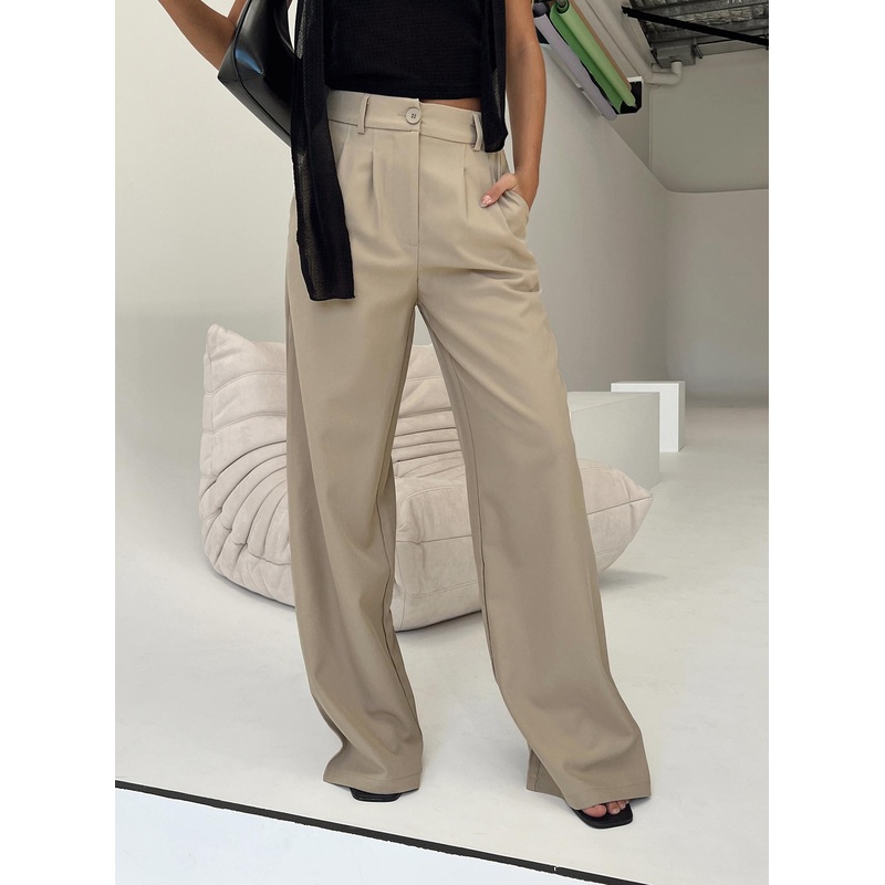 Archer Pants Taupe Tall