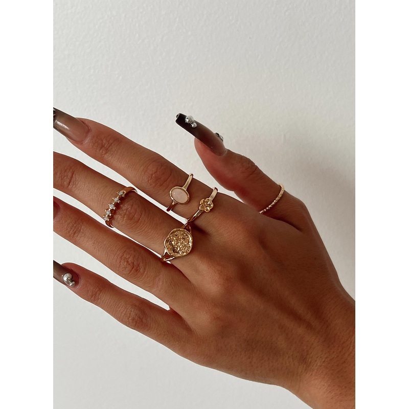 Sonia Ring Pack Gold