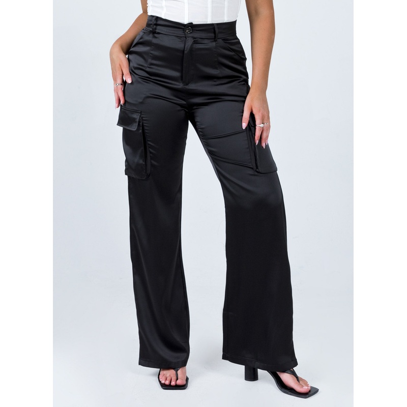 Gilmore Cargo Pants Black