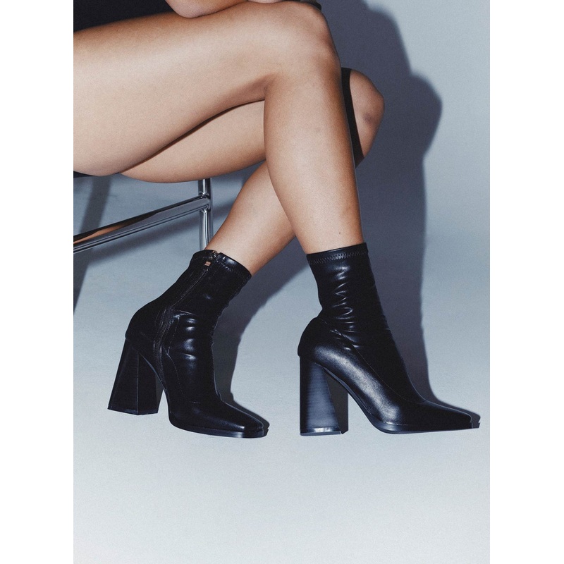 Izuka Ankle Boots Black
