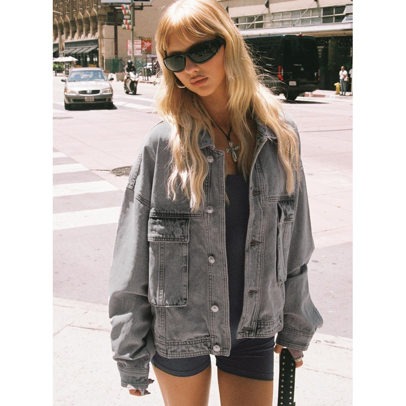 Kier Oversized Denim Jacket