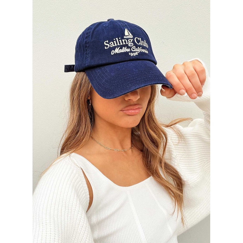 Sailing Club Dad Cap Navy