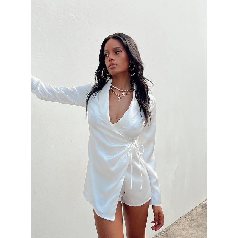 Savella Romper White
