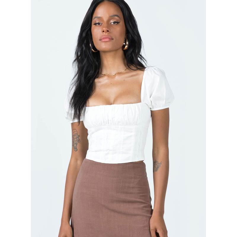 Taber Top Ivory