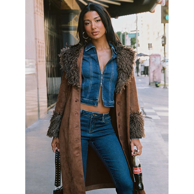 Korvi Denim Jacket Dark Blue