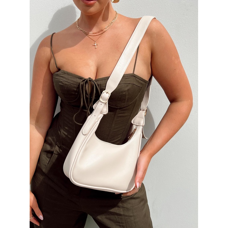 Ludo Shoulder Bag Beige