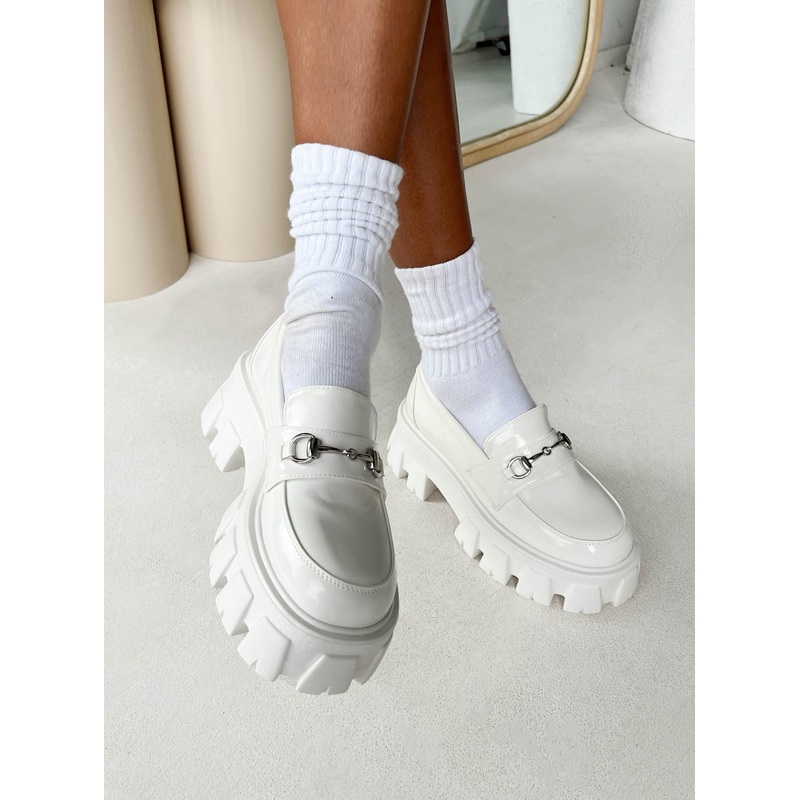 Penny Lane Loafer White