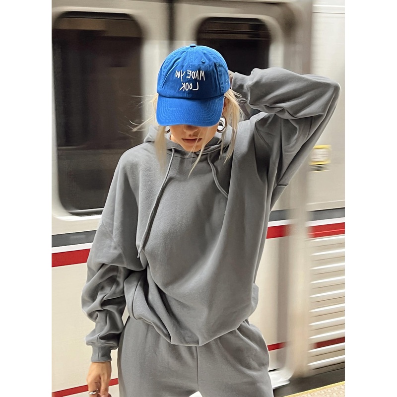 Ritu Oversized Hooded Charcoal