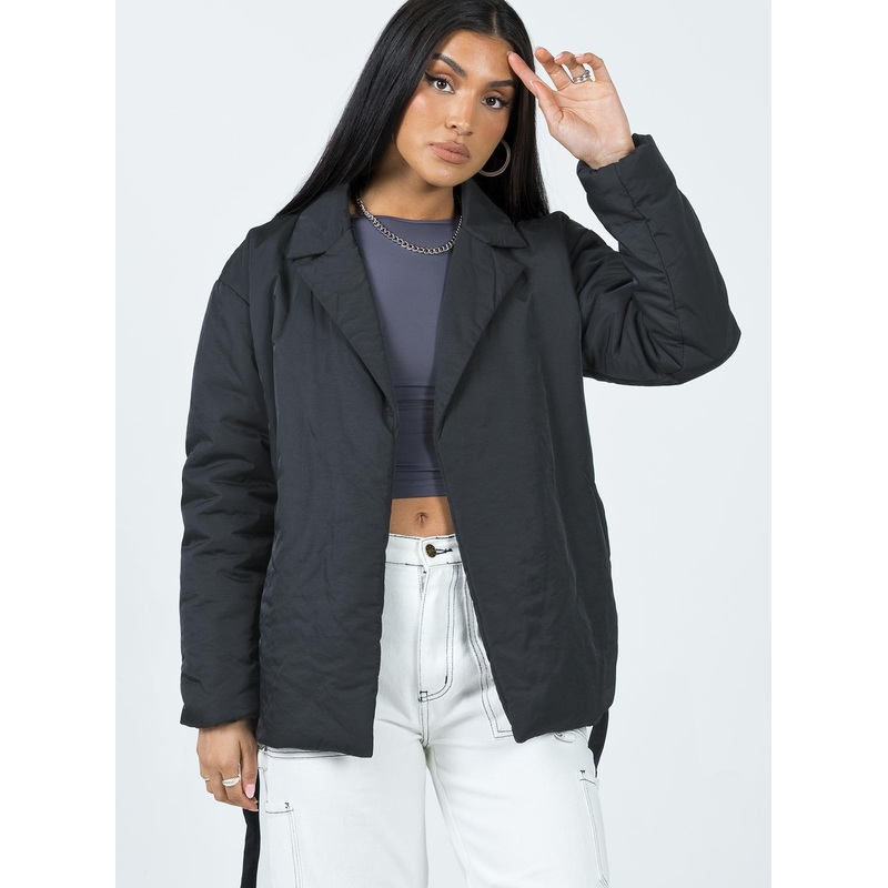 Ballantine Puffer Jacket Black