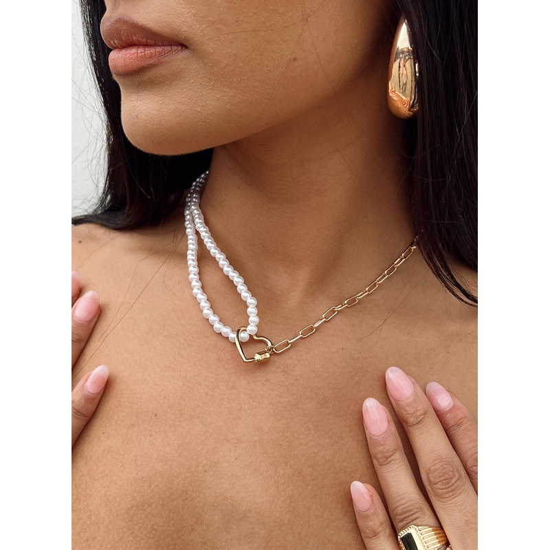 Centennial Heart Necklace Gold