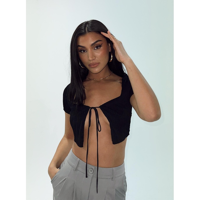 Rosetta Top Black