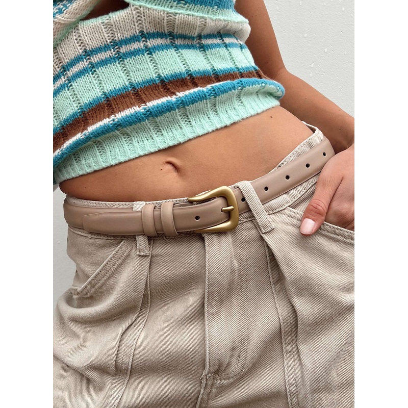 Rowland Belt Beige / Gold