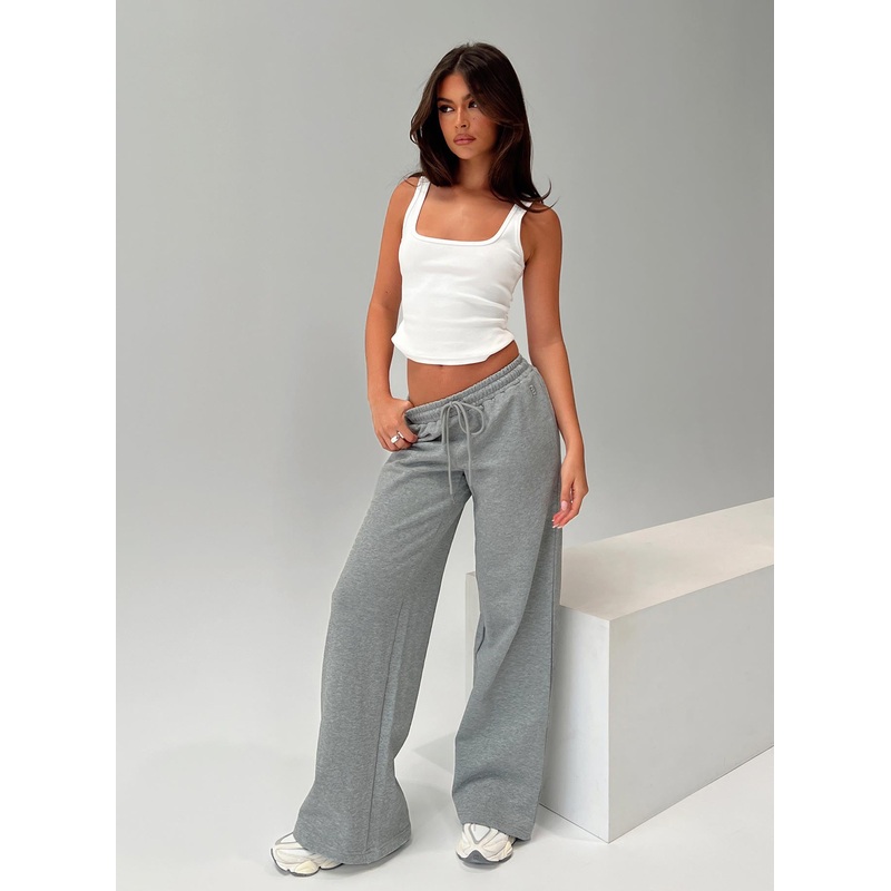 All Day Straight Leg Sweatpants Grey Marle