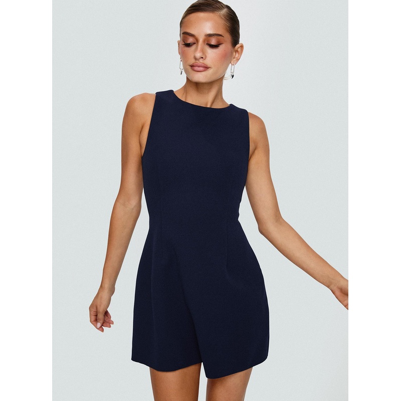 Anse Mini Dress Navy