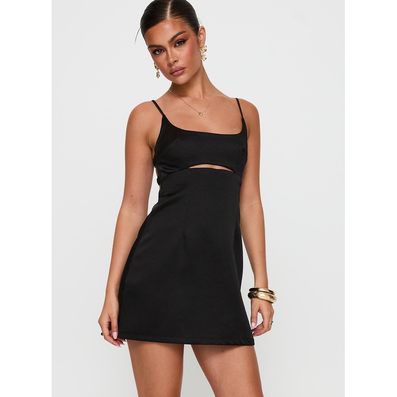 By Your Side Playsuit Black
