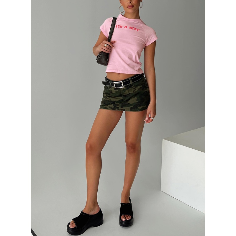 Dodger Micro Skort Camouflage