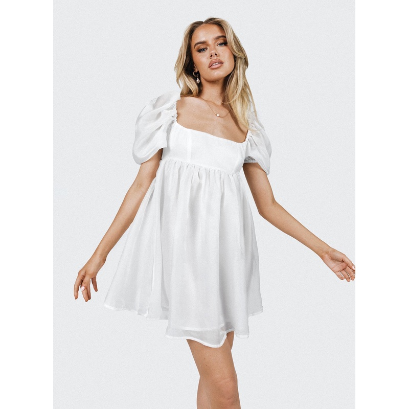 Alaya Mini Dress White