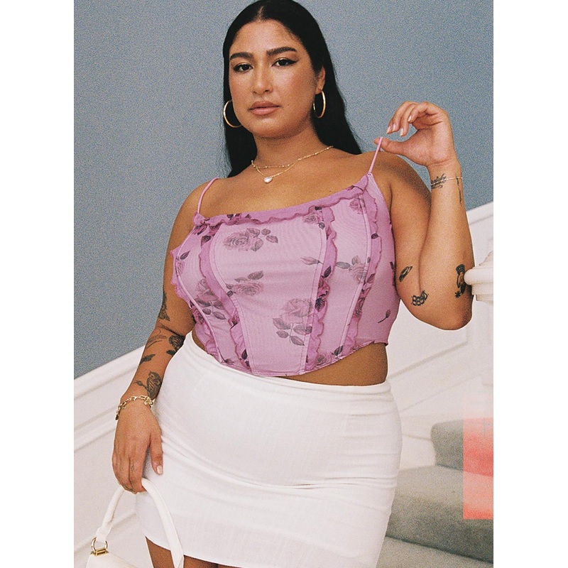 Bilios Rose Corset Pink Curve