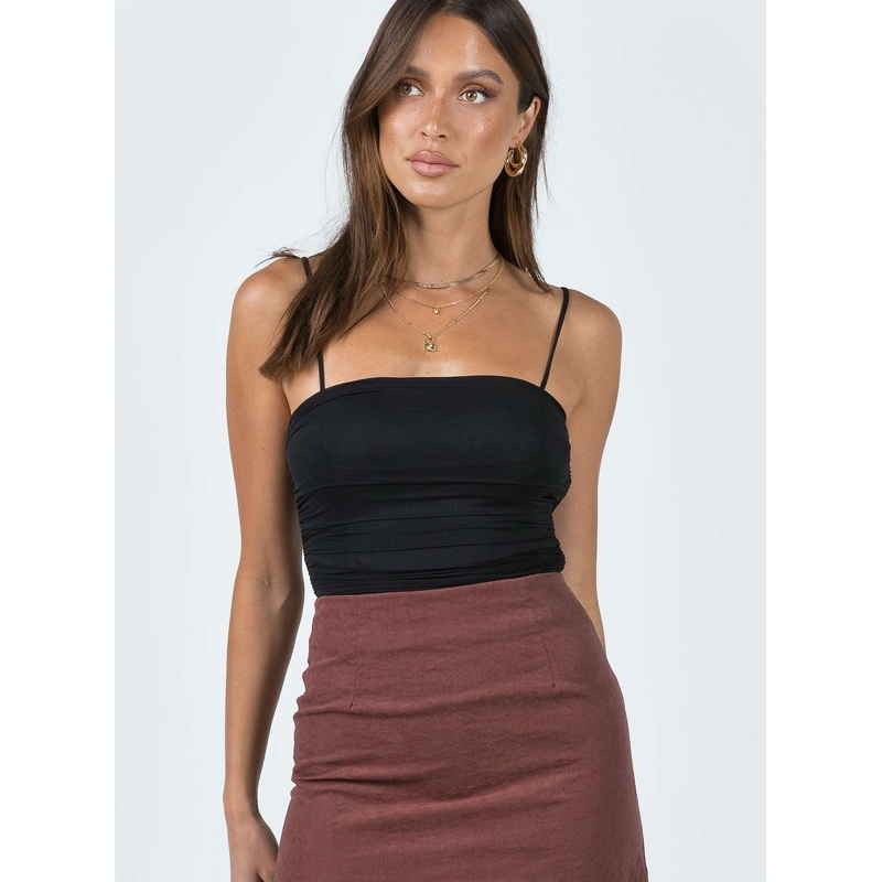 Cinzia Bodysuit Black