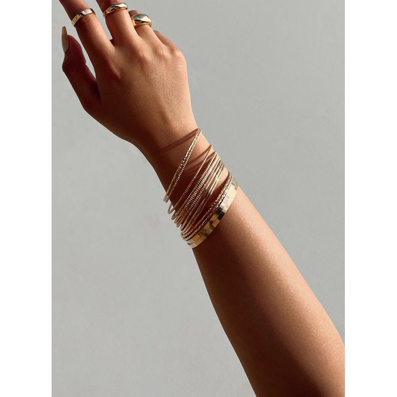 Gemme Bangles Gold