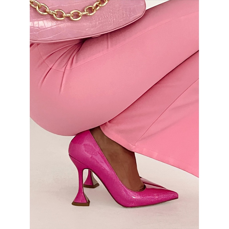 Vella Patent Heels Pink