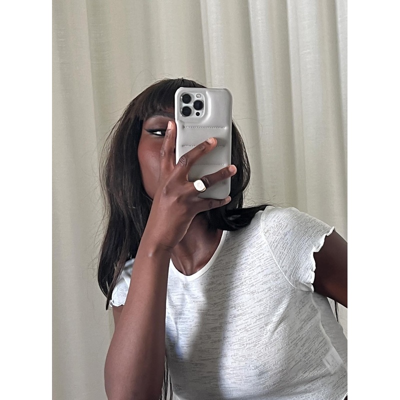 Belk Padded iPhone Case Slate