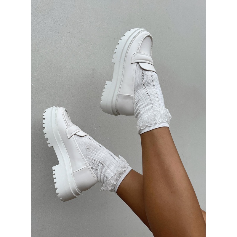 Bellevue Loafers White